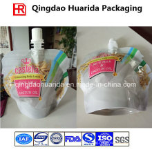 Custom Printed Stand up Spout Pouch for Body Lotion/Beverage